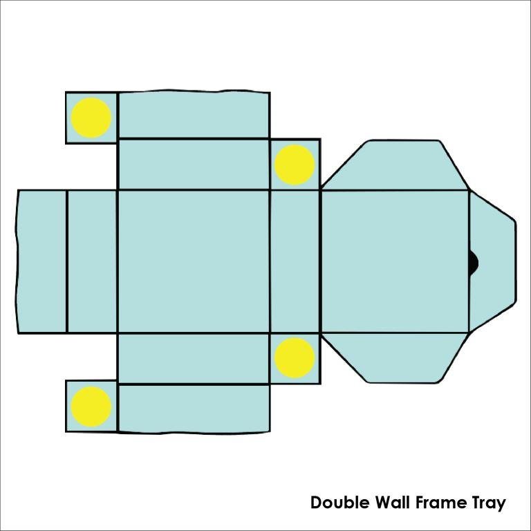 DOUBLE WALL FRAME TRAY